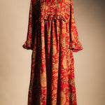 Vestido Amina Rojo Vest26-The Nook Store