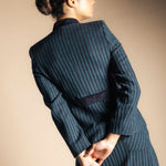 Chaqueta Casilda Rayas Verdes y Negras CHQ40-The Nook Store