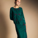 Falda Arlia Verde-The Nook Store