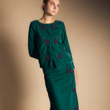 Falda Arlia Verde-The Nook Store