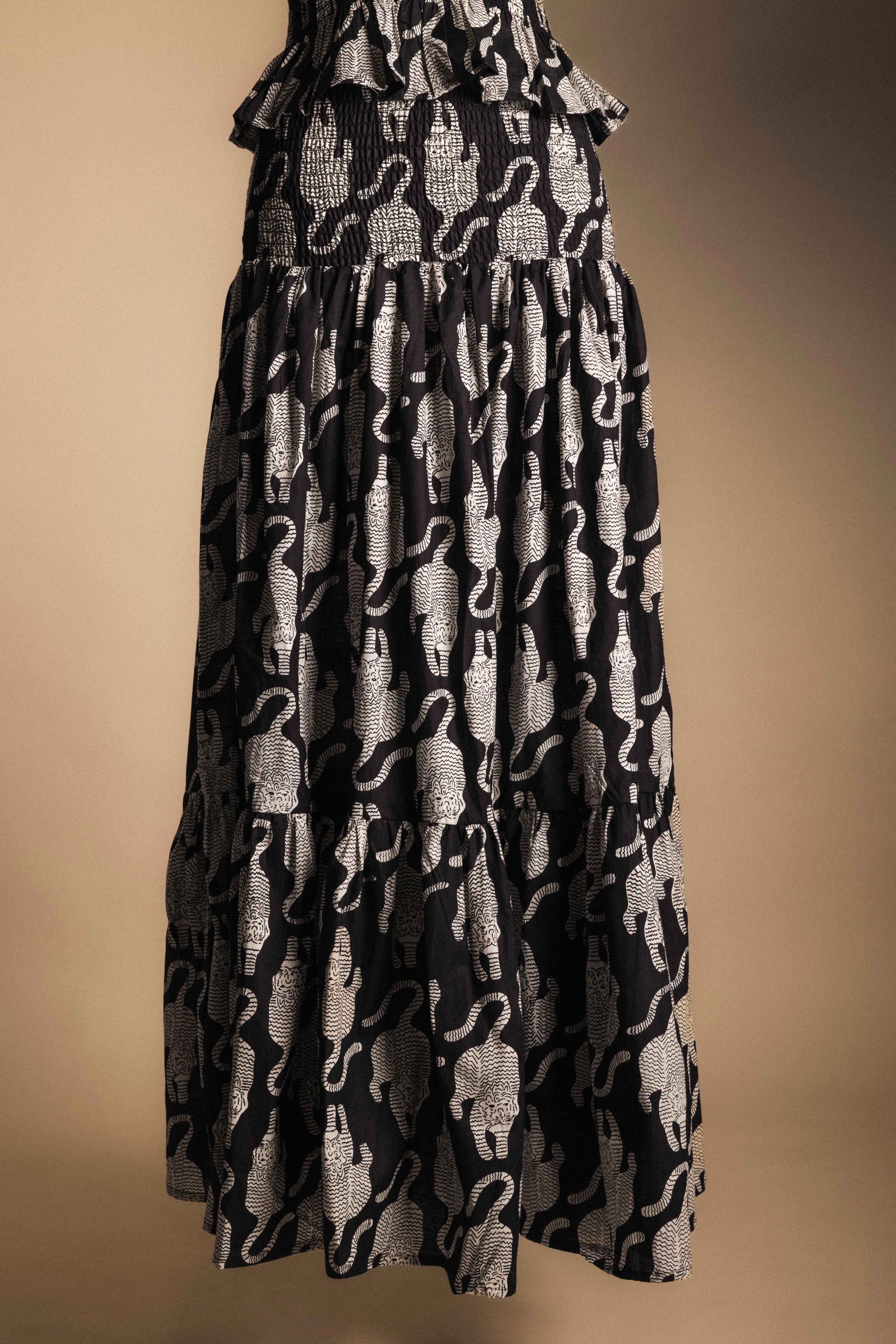 Falda Fabiana Tigre Negro FAL27-The Nook Store
