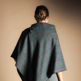 Manteau Mery Vert Kaki / Rayures Fraise