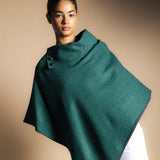 Capa Anita  Espiga Verde Rayas CAP06