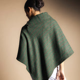 Manteau Mery Vert Kaki / Rayures Fraise