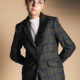 Mery Coat Khaki Green / Strawberry Stripes