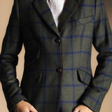 Mery Coat Khaki Green / Strawberry Stripes