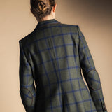 Mery Coat Khaki Green / Strawberry Stripes