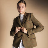 Mery Coat Khaki Green / Strawberry Stripes