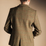Mery Coat Khaki Green / Strawberry Stripes