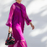 Vestido Chloe Fucsia Vest01 The Nook Store