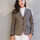 Chaqueta Country Cuadros Pequeños Verde CHQ01