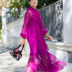 Vestido Chloe Fucsia Vest01 The Nook Store