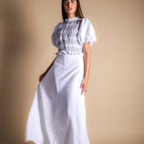 Vestido Lucia White and Black Vest29-The Nook Store