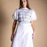 Vestido Lucia White and Black Vest29-The Nook Store