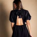 Vestido Lucia Black and White Vest28-The Nook Store