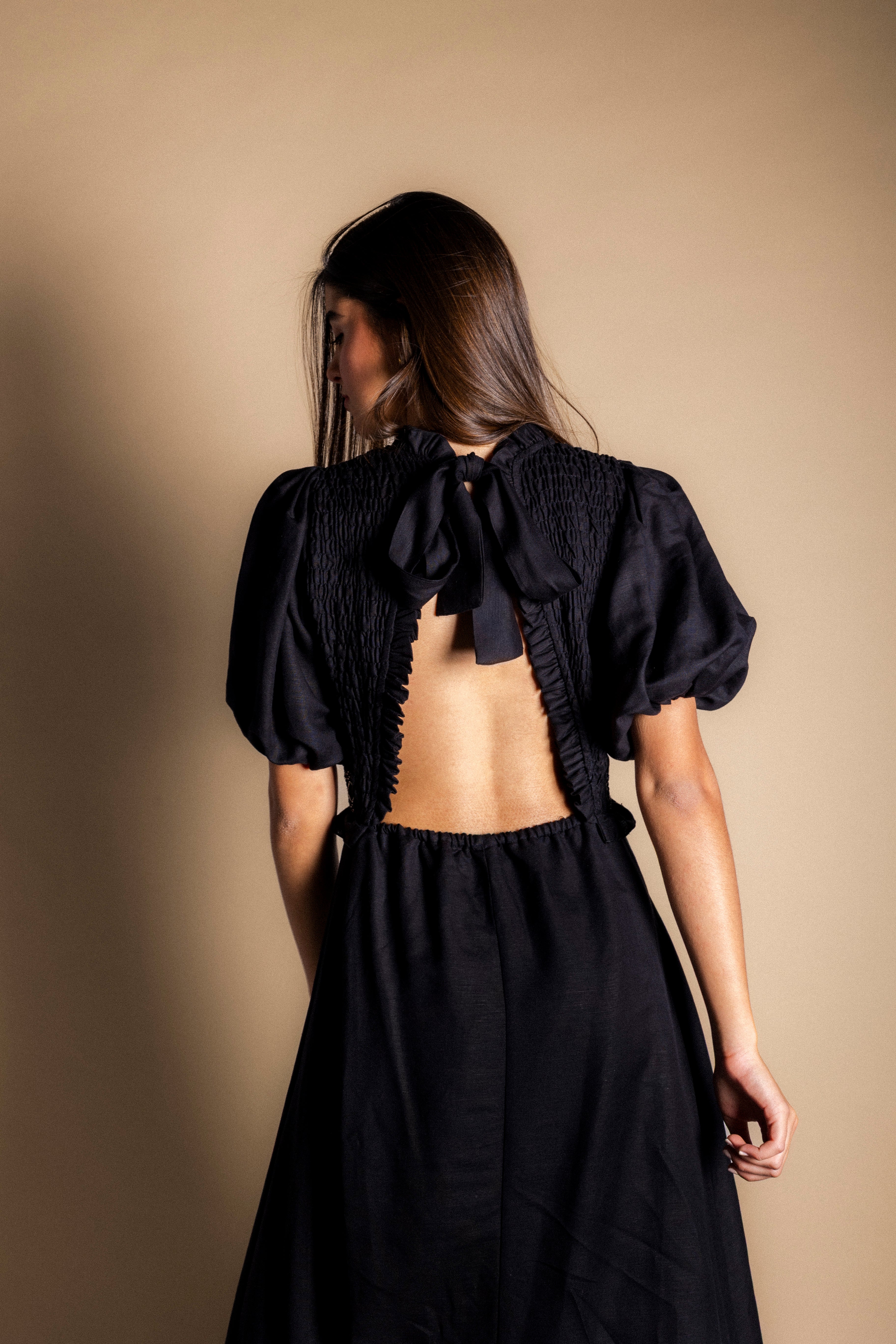 Vestido Lucia Black and White Vest28-The Nook Store