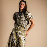 Vestido Lucia Crudo y Kaki Vest27-The Nook Store