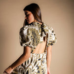 Vestido Lucia Crudo y Kaki Vest27-The Nook Store