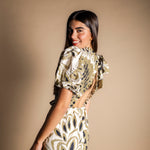 Vestido Lucia Crudo y Kaki Vest27-The Nook Store