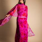 Capa Elie Fucsia Flores CAP12-The Nook Store