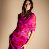 Capa Elie Fucsia Flores CAP12-The Nook Store