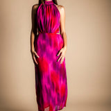 Vestido Rochi Degradado Fucsia Vest34-The Nook Store