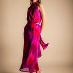 Vestido Rochi Degradado Fucsia Vest34-The Nook Store