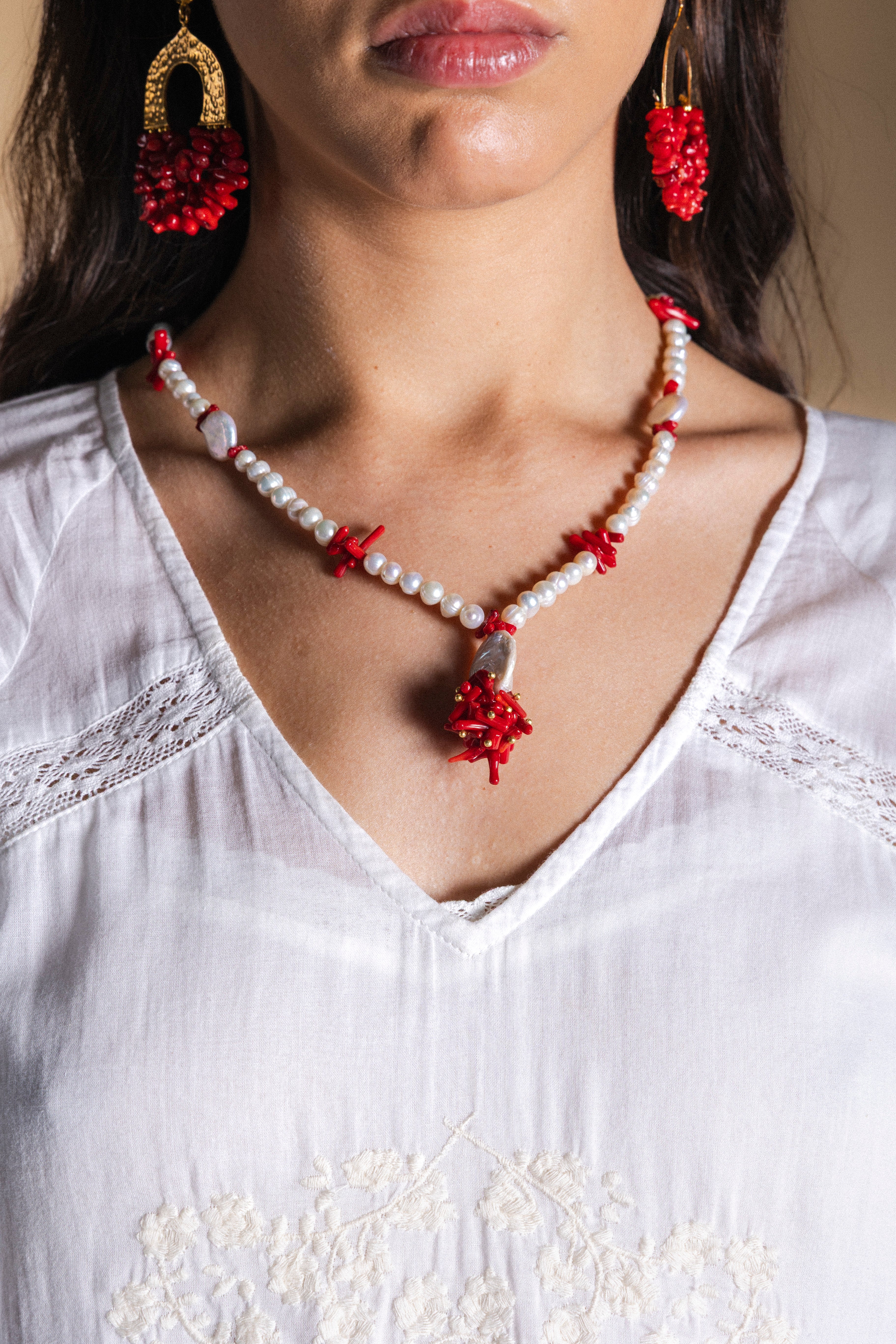 Collar Vianna Corales Co66-The Nook Store