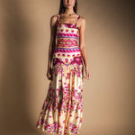 Vestido Tula Vainilla y Rosa Vest13-The Nook Store