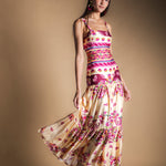 Vestido Tula Vainilla y Rosa Vest13-The Nook Store