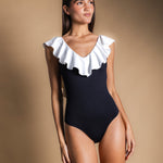Bañador Tessa Negro/Crudo-The Nook Store
