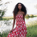 Falda Fabiana Tigre Rojo FAL26-The Nook Store