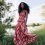 Falda Fabiana Tigre Rojo FAL26-The Nook Store