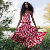Falda Fabiana Tigre Rojo FAL26-The Nook Store