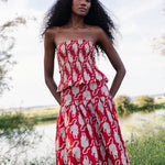 Falda Fabiana Tigre Rojo FAL26-The Nook Store
