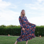 Vestido Amina Azul Vest24-The Nook Store