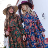 Vestido Amina Azul Vest24-The Nook Store