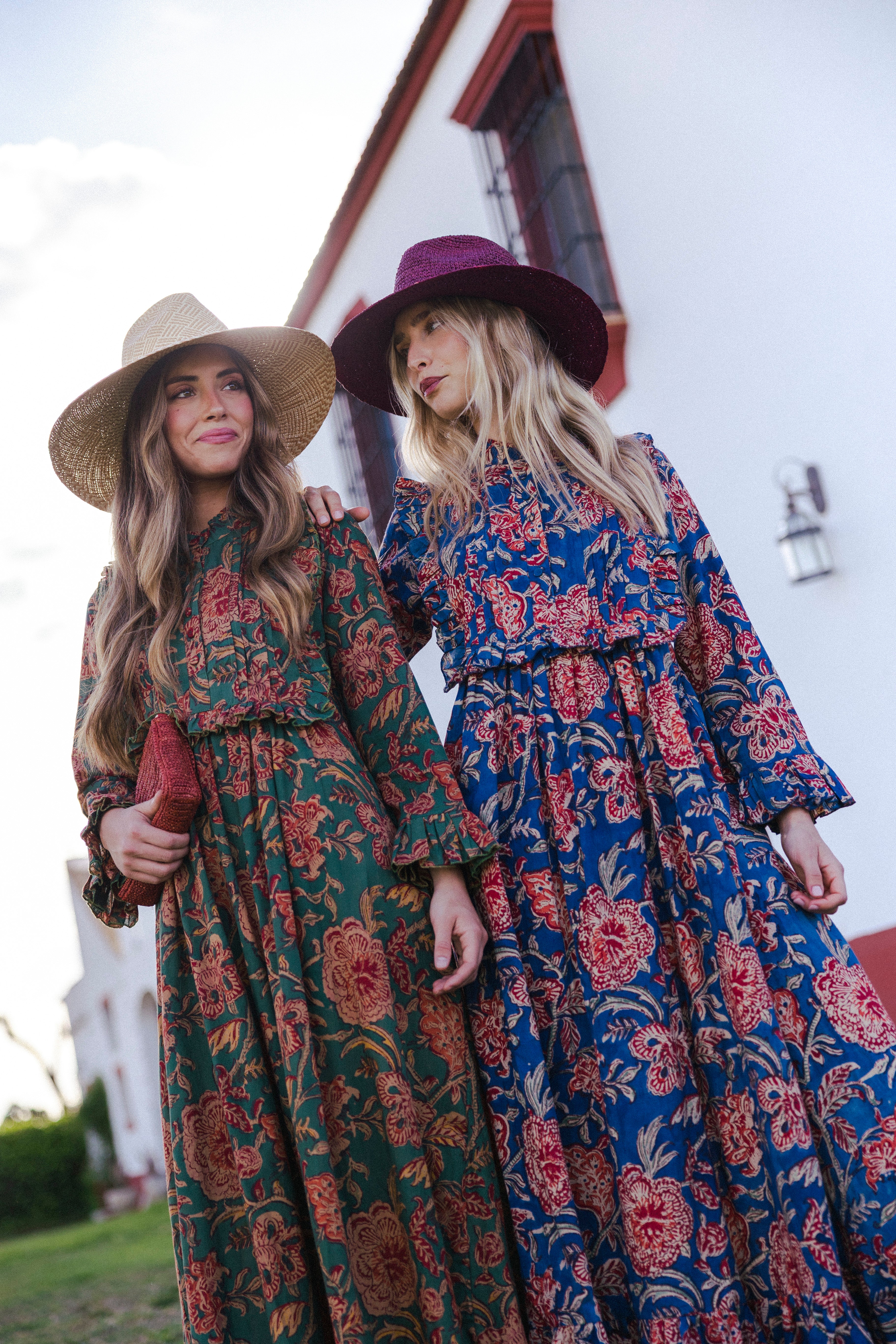 Vestido Amina Azul Vest24-The Nook Store