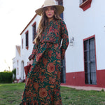 Vestido Amina Verde Vest25-The Nook Store