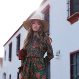 Vestido Amina Verde Vest25-The Nook Store