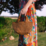 Bolso Rafia Toamasina Brown Natural-The Nook Store