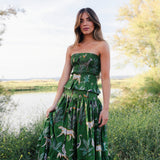 Top Fabiana Cheetah Verde TOP07-The Nook Store