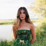 Top Fabiana Cheetah Verde TOP07-The Nook Store
