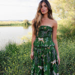 Falda Fabiana Cheetah Verde FAL28-The Nook Store