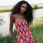 Falda Fabiana Tigre Rojo FAL26-The Nook Store