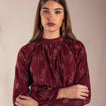 Camisa Emira Wine The Nook Store