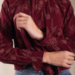 Camisa Emira Wine The Nook Store