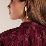 Camisa Emira Wine The Nook Store