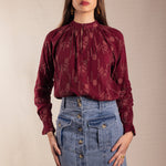 Camisa Emira Wine The Nook Store