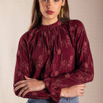 Camisa Emira Wine The Nook Store